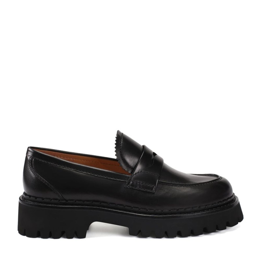 Schuhe ekonika | Demi-Loafers Fur Damen Schwarz