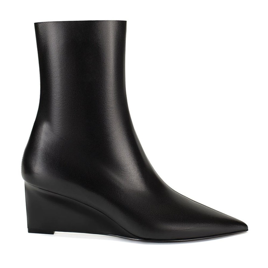 Schuhe ekonika Stiefeletten | Damen-Halbsaison-Stiefeletten Ekonika Premium Schwarz