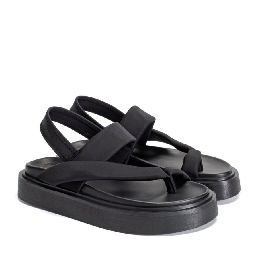 Schuhe ekonika | Damen-Sandalen Ekonika Schwarz