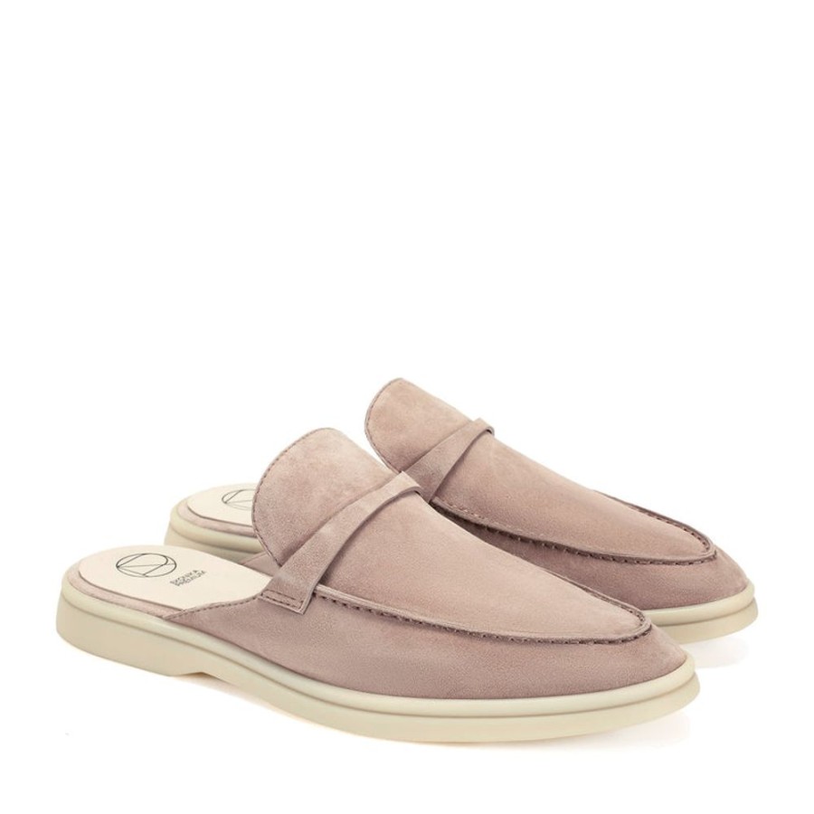 Schuhe ekonika | Damen-Sommer-Mules (Clogs) Ekonika Premium Beige