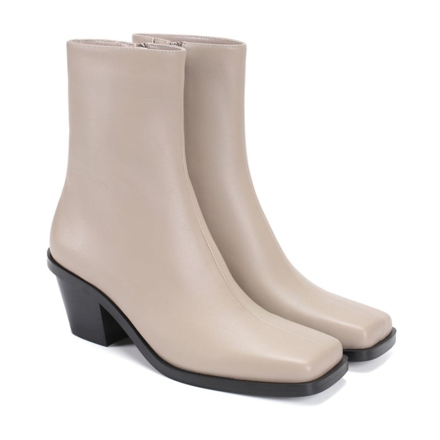 Schuhe ekonika Stiefeletten | Halbstiefeletten Fur Damen Grau