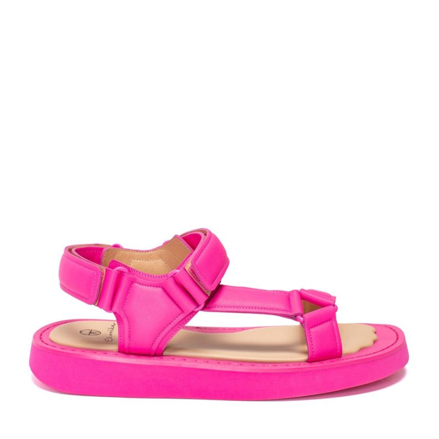 Schuhe ekonika | Damen-Sandalen Ekonika Fuchsiefarbig