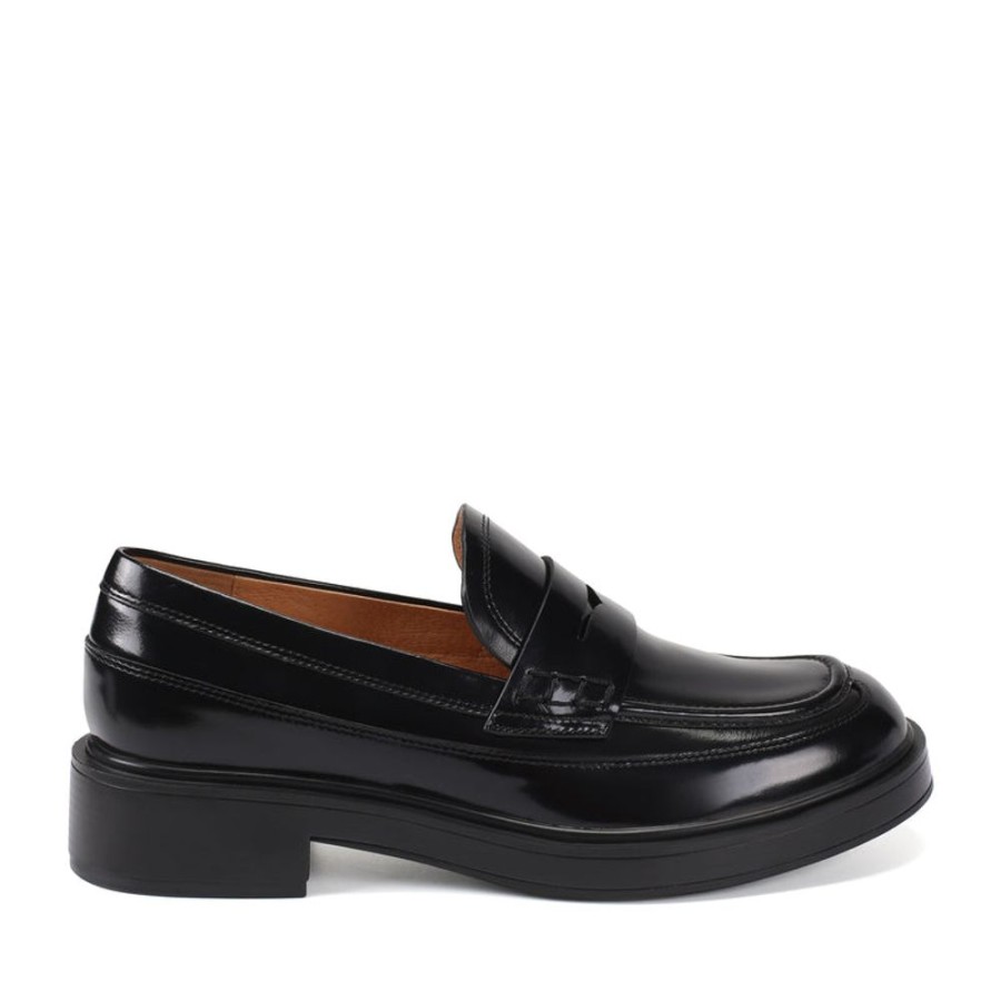 Schuhe ekonika | Demi-Loafers Fur Damen Schwarz