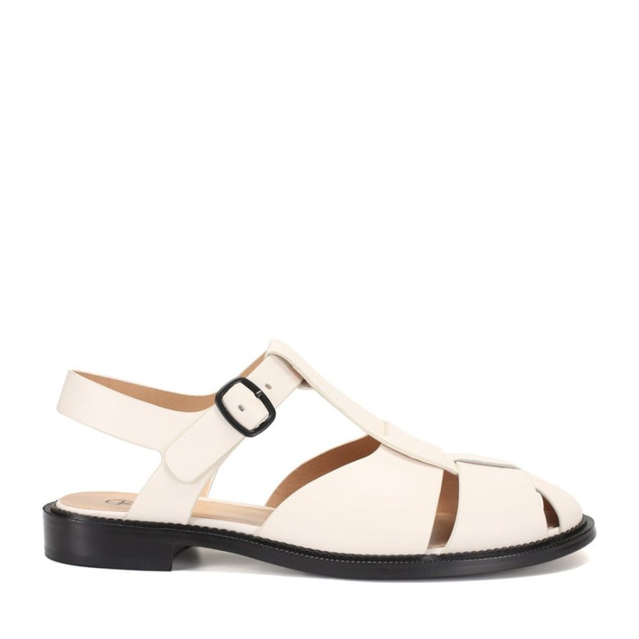 Schuhe ekonika | Damen-Sandalen Ekonika Weis