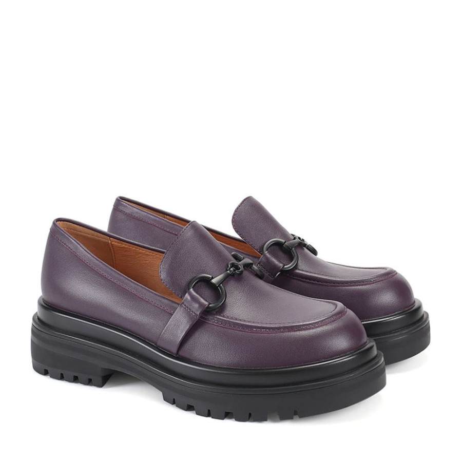 Schuhe ekonika | Demi-Loafers Fur Damen Violett