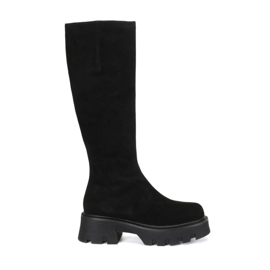 Schuhe ekonika Hohe Stiefel | Demi-Stiefel Fur Damen Schwarz