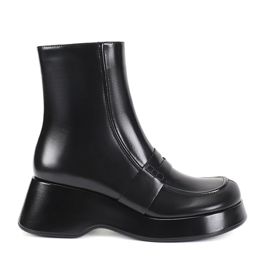 Schuhe ekonika Stiefeletten | Halbstiefeletten Fur Damen Schwarz