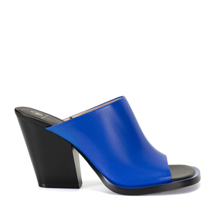 Schuhe ekonika | Damen-Sommer-Mules (Clogs) Ekonika Blau