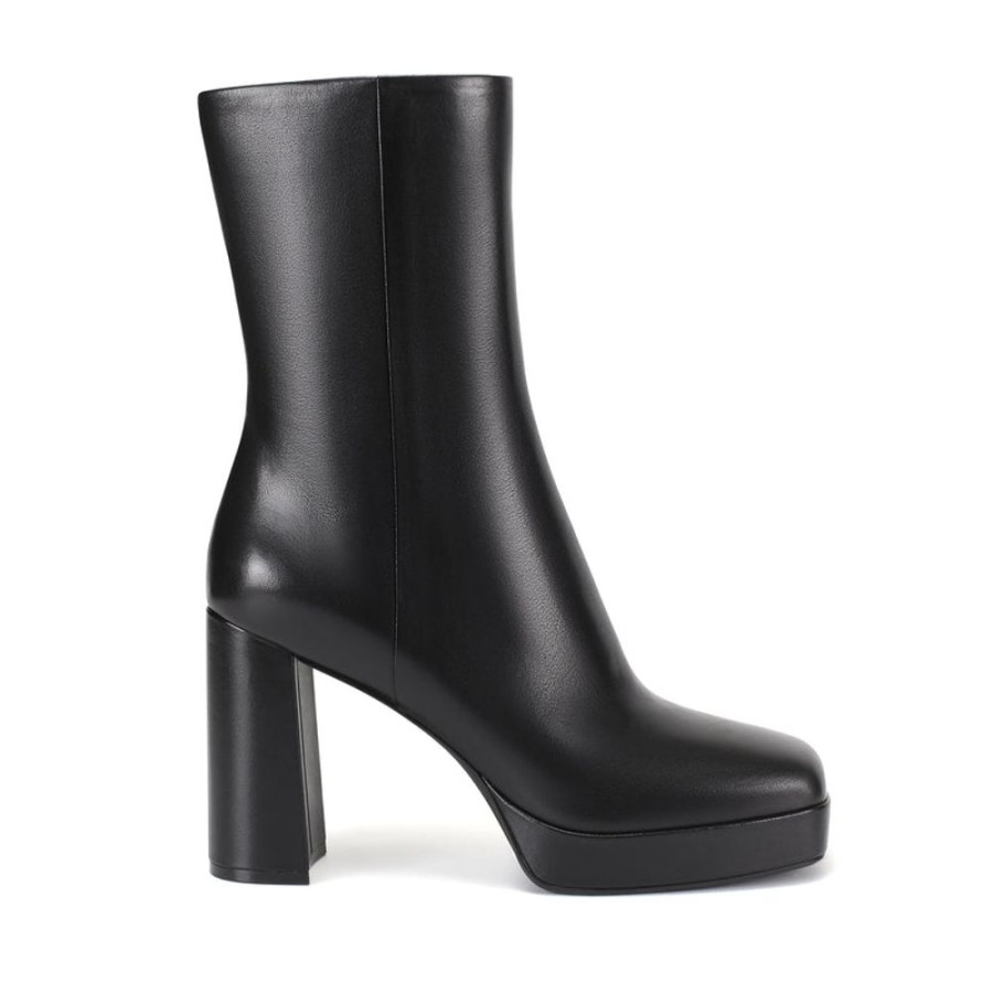 Schuhe ekonika Stiefeletten | Damen-Halbsaison-Stiefeletten Ekonika Premium Schwarz