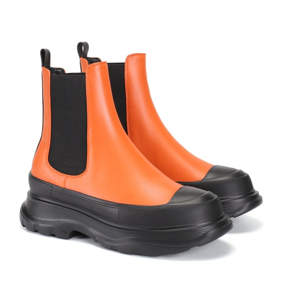 Schuhe ekonika Stiefeletten | Halbstiefeletten Fur Damen Orange