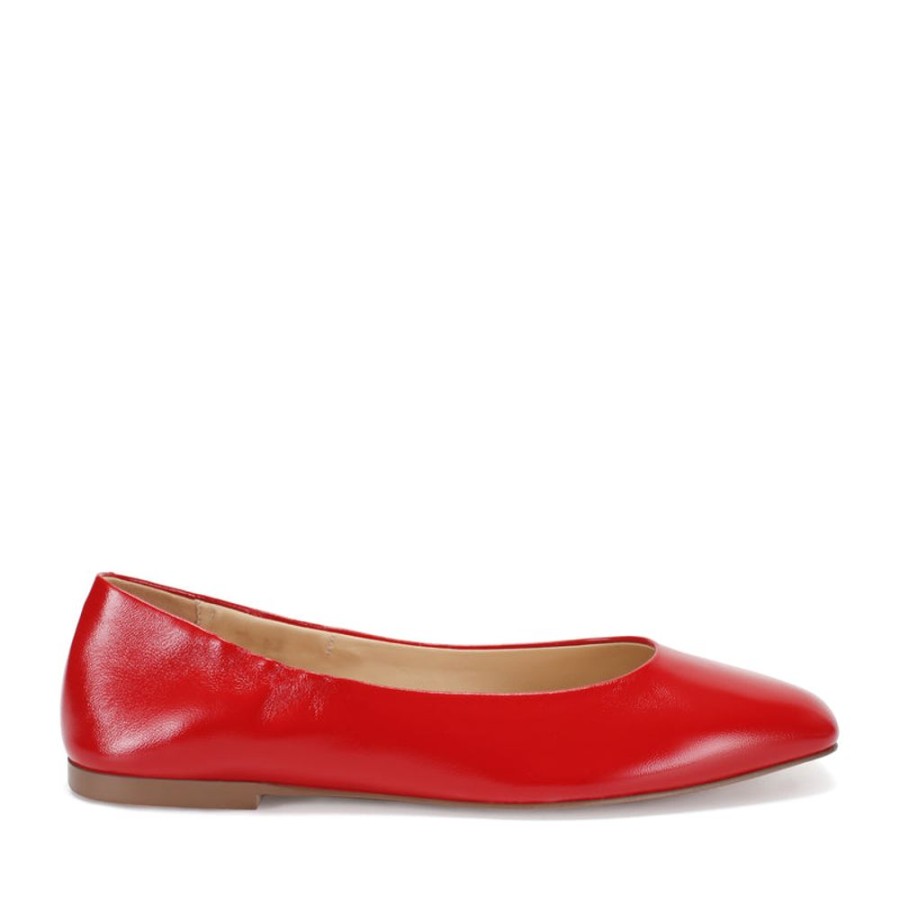 Schuhe ekonika | Damen-Ballerinas Ekonika Rot