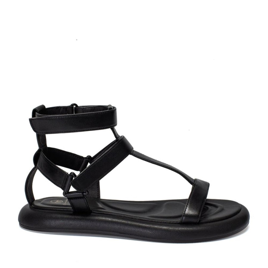 Schuhe ekonika | Damen-Sandalen Ekonika Schwarz