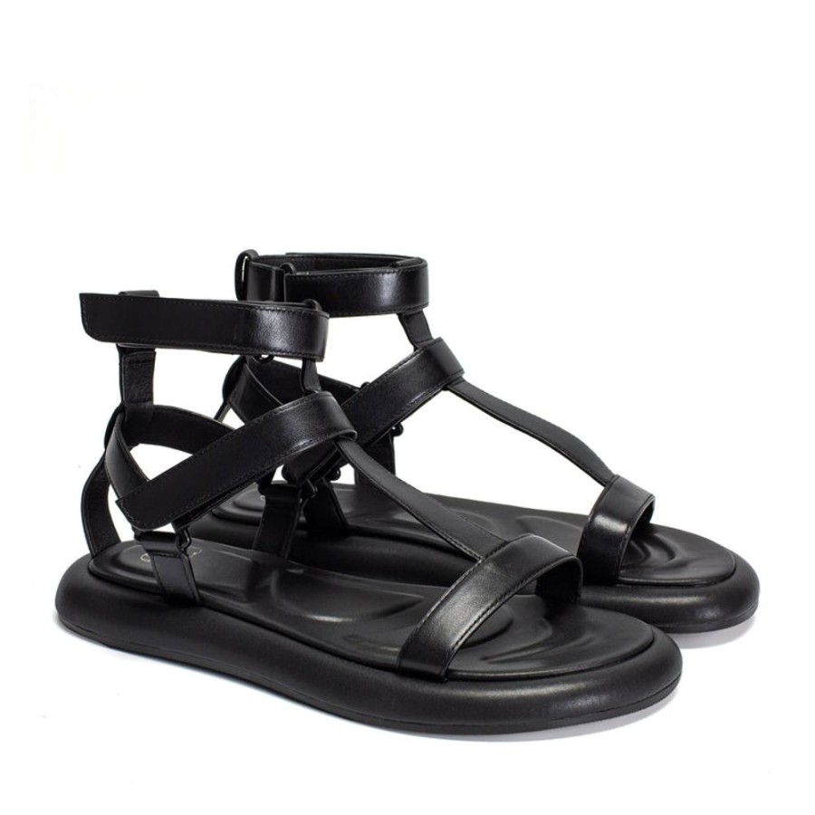 Schuhe ekonika | Damen-Sandalen Ekonika Schwarz