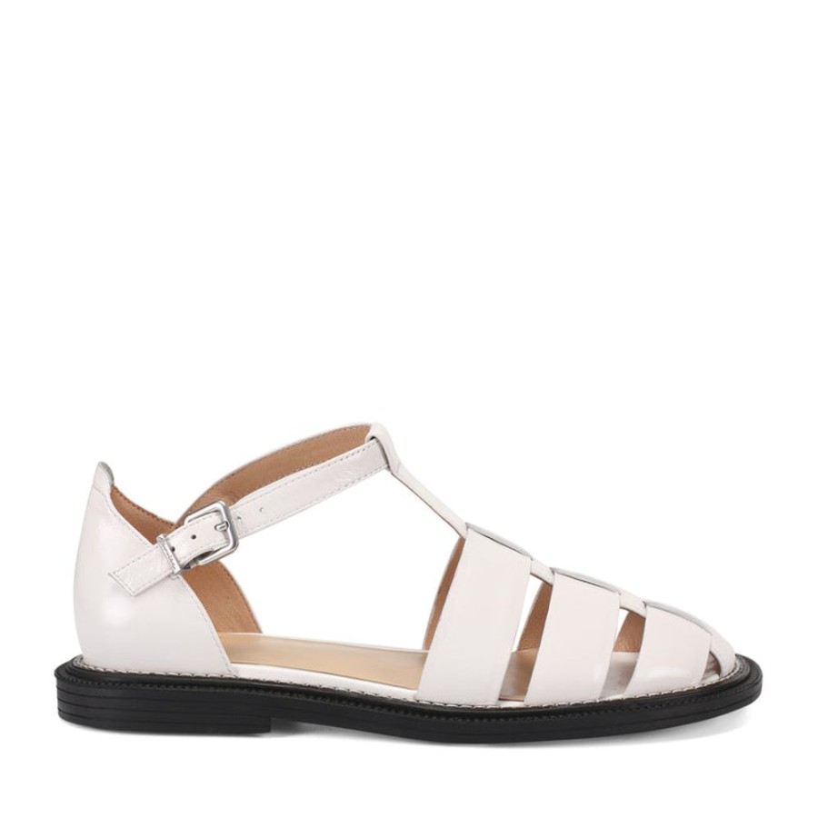 Schuhe ekonika | Damen-Sandalen Ekonika Weis