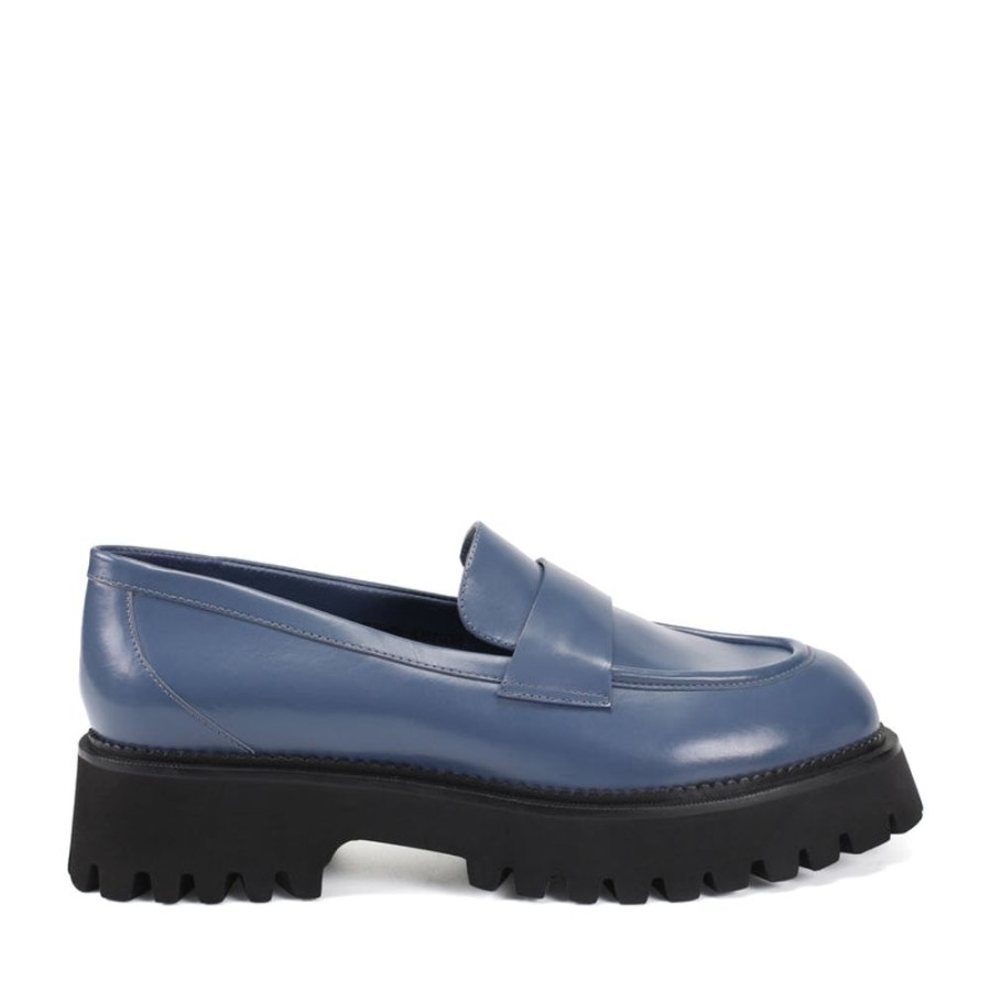 Schuhe ekonika | Demi-Loafers Fur Damen Blau