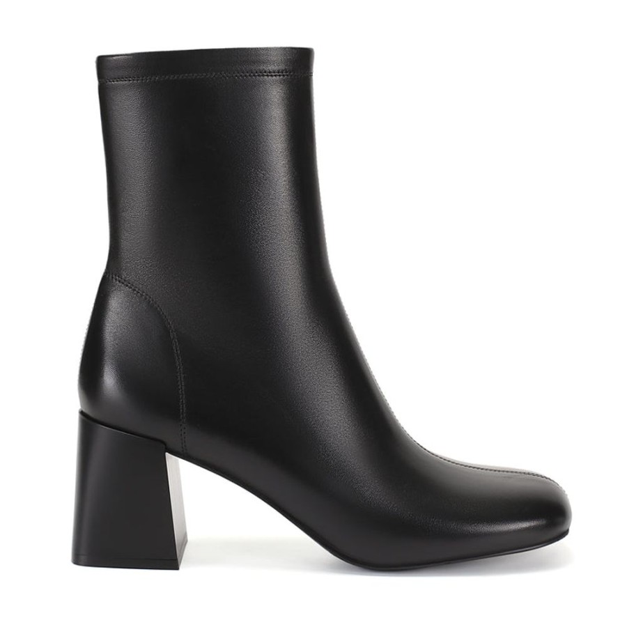 Schuhe ekonika Stiefeletten | Damen-Halbsaison-Halbstiefel Ekonika Schwarz