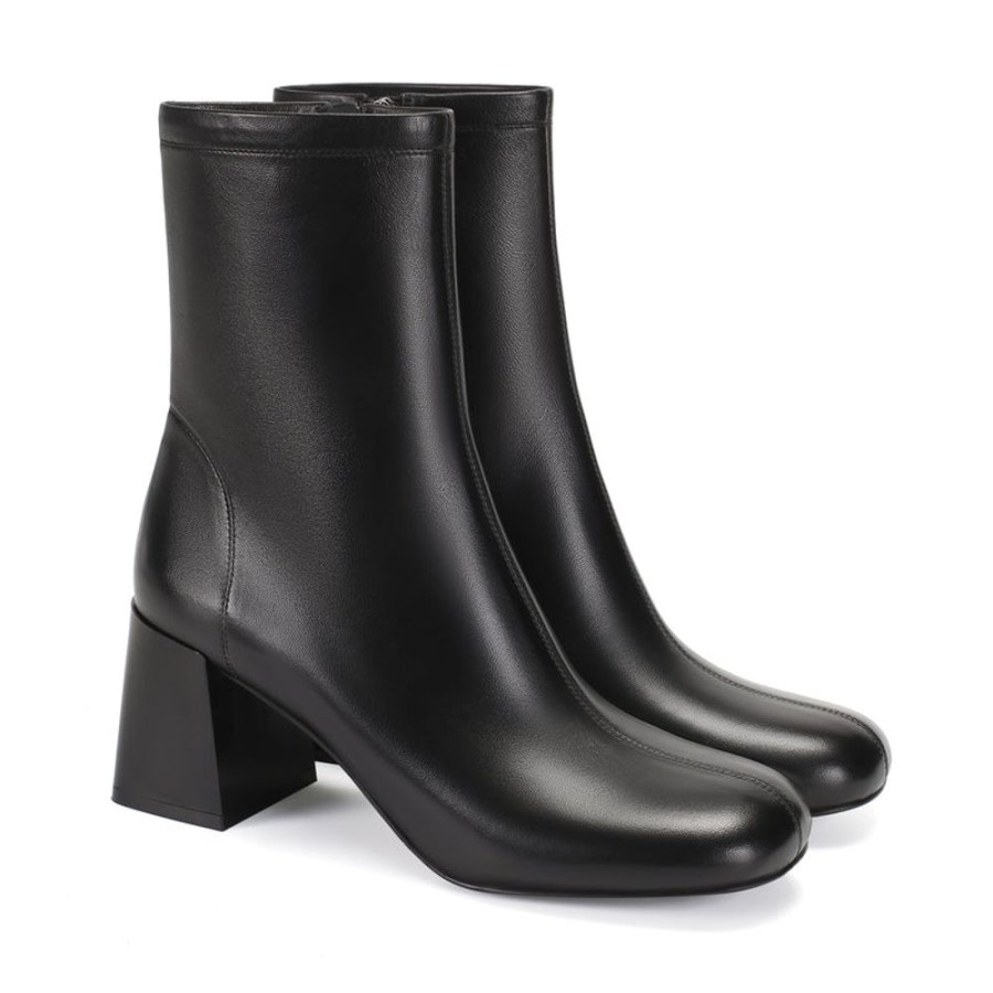 Schuhe ekonika Stiefeletten | Damen-Halbsaison-Halbstiefel Ekonika Schwarz