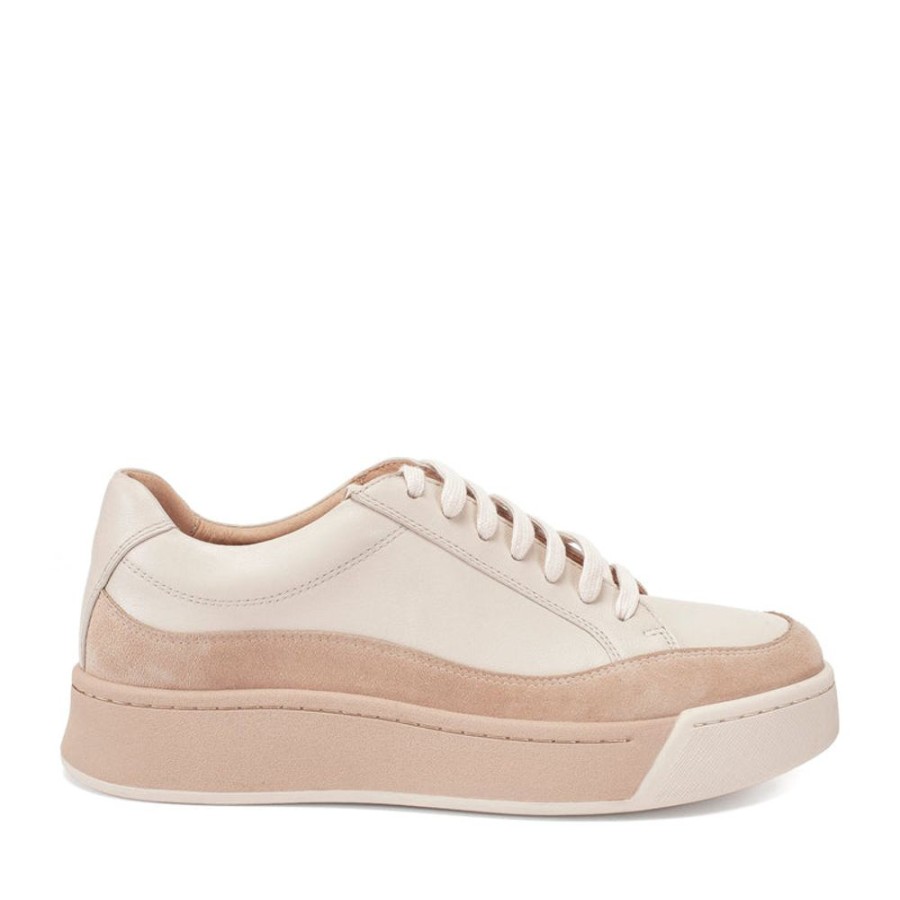 Schuhe ekonika | Damen-Halbsaison-Sportschuhe Ekonika Beige/Weis