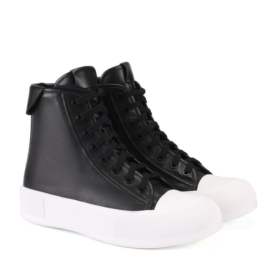 Schuhe ekonika | High-Top-Demi-Turnschuhe Fur Damen