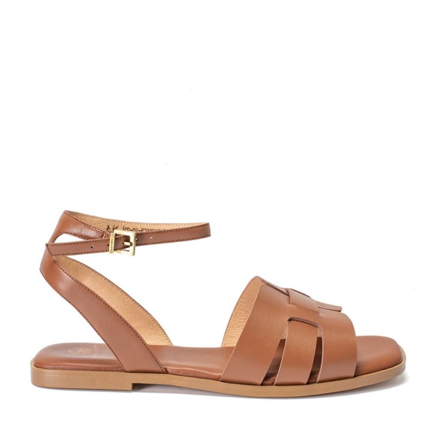 Schuhe ekonika | Damen-Sandalen Ekonika Beige