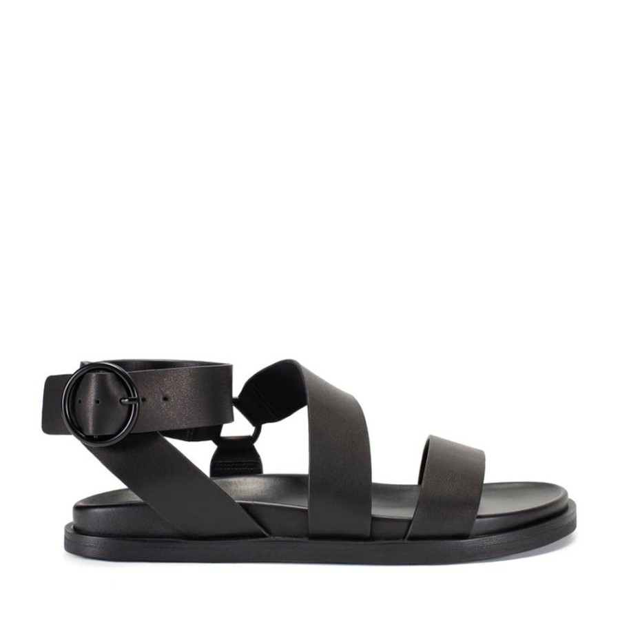 Schuhe ekonika | Damen-Sandalen Ekonika Schwarz