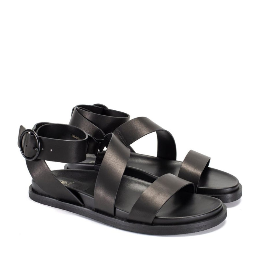 Schuhe ekonika | Damen-Sandalen Ekonika Schwarz